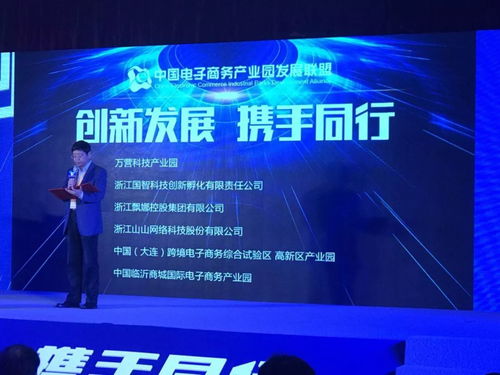 中國臨沂商城國際電商產(chǎn)業(yè)園被授予中國電子商務(wù)產(chǎn)業(yè)園發(fā)展聯(lián)盟副理事長單位